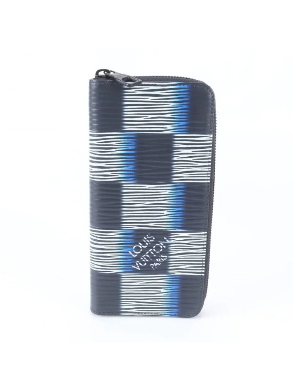 Louis Vuitton Damier Rush Zippy Wallet With Vertical Leather